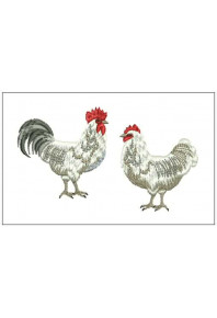Pet097 - Rooster and Hen